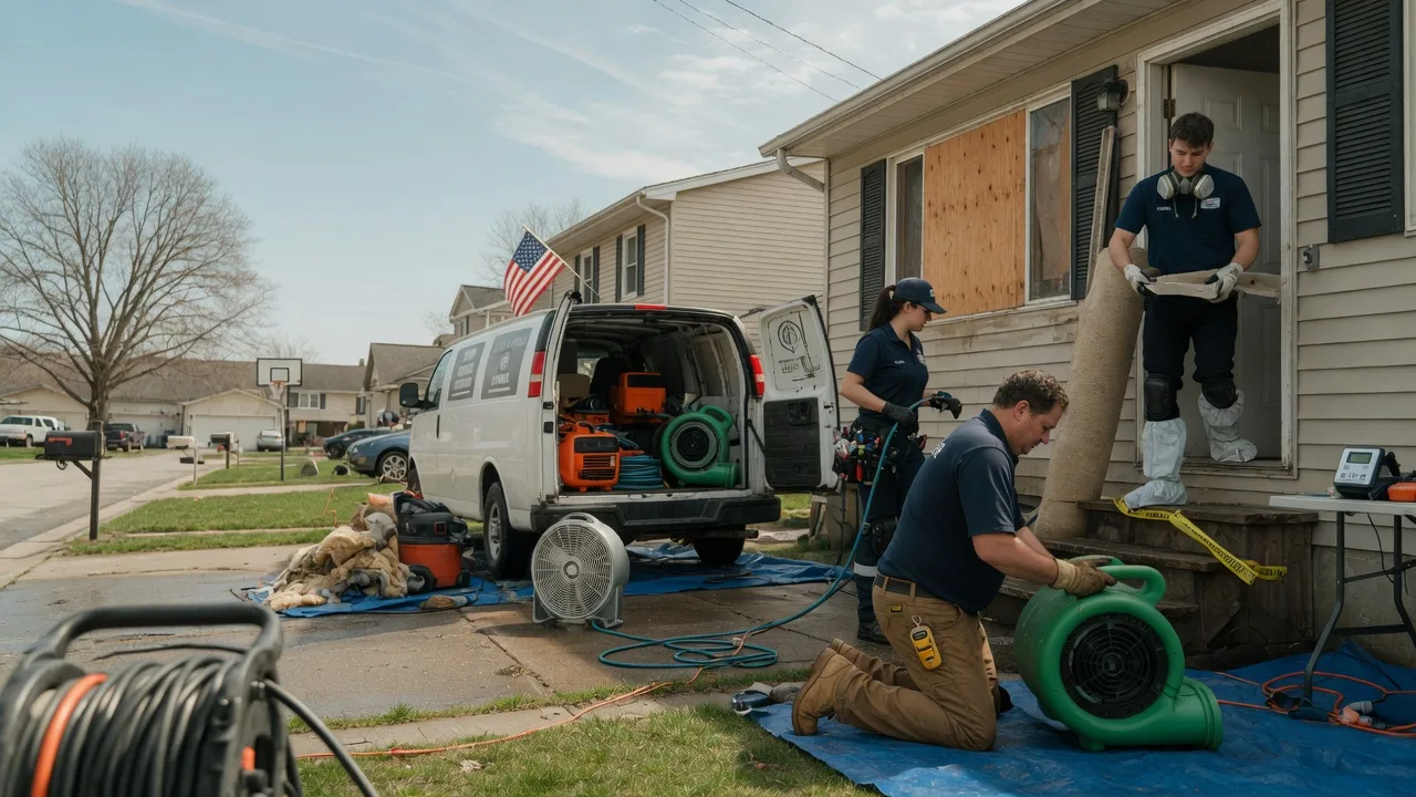 Water Damage Restoration in Millston, WI near me